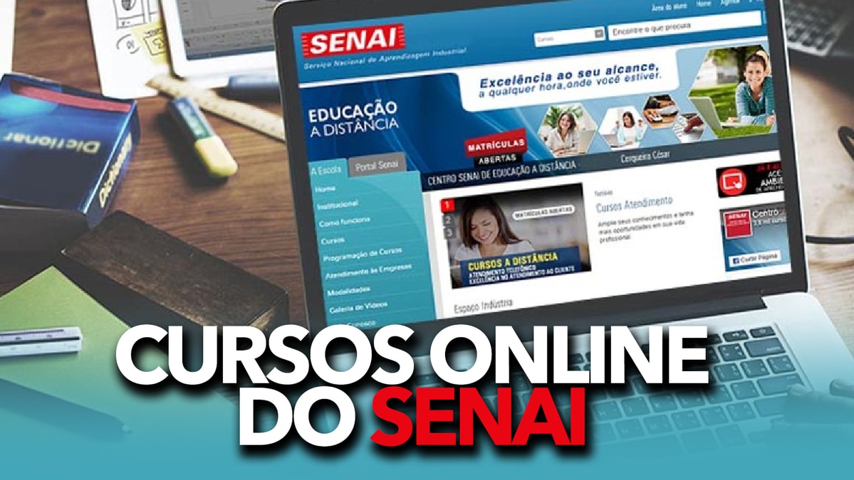 URGENTE: Cursos Online Do SENAI Estão Com Vagas Totalmente Gratuitas ...