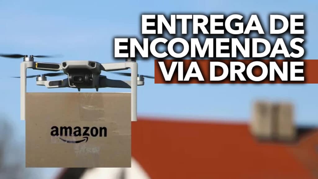 Entrega De Encomendas Via Drone: Amazon Adota Método E Encomendas ...