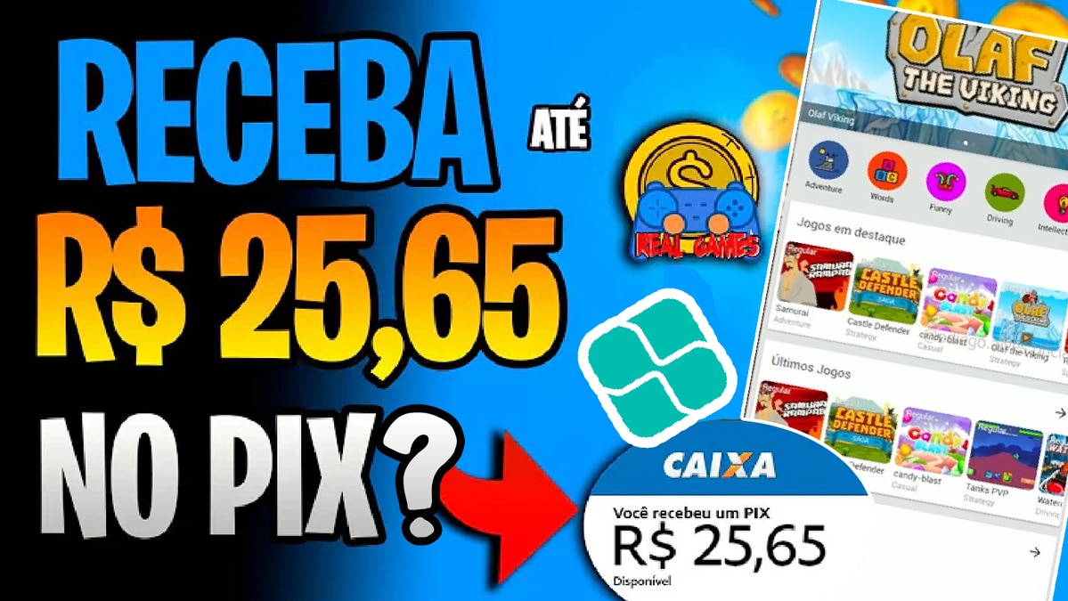 Jogo lançamento para Android e iOS pagando até R$ 25,65 no Pix? Veja como  funciona!