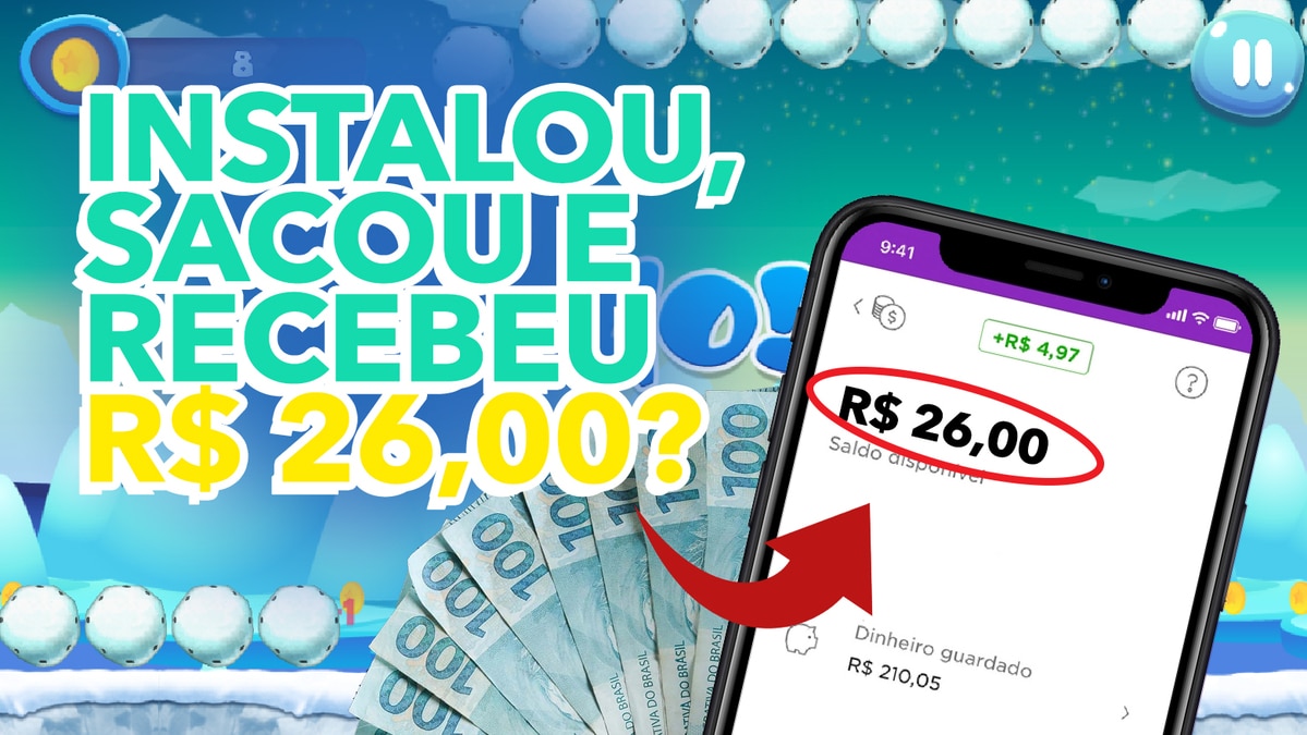 Instalou, sacou e recebeu R$ 26,00? Saiba mais sobre o game que garante  pagamento instantâneo