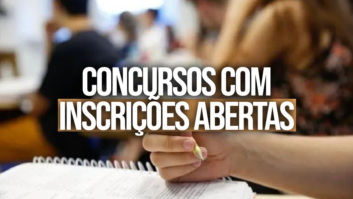 Mais de 150 concursos estão com inscrições abertas no país; aproximadamente 16 mil vagas disponíveis