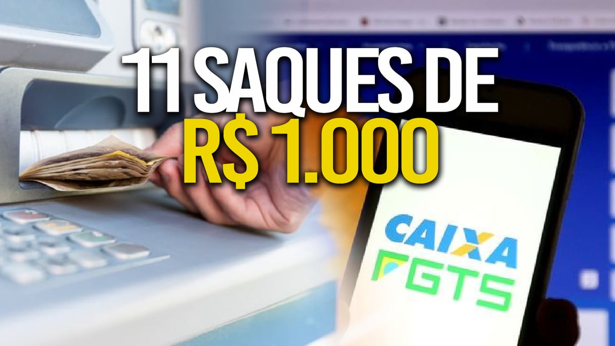 Benefício Tem 11 Saques De R 1 000 Saiba Mais