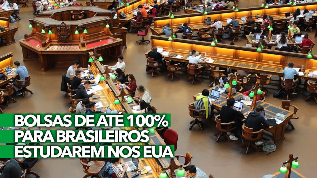 Becas de hasta el 100% para que brasileños estudien en los Estados Unidos;  Más información sobre el programa