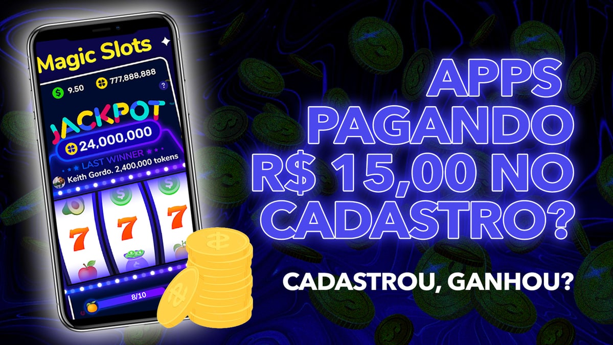 SLOTS PAGANDO NO CADASTRO