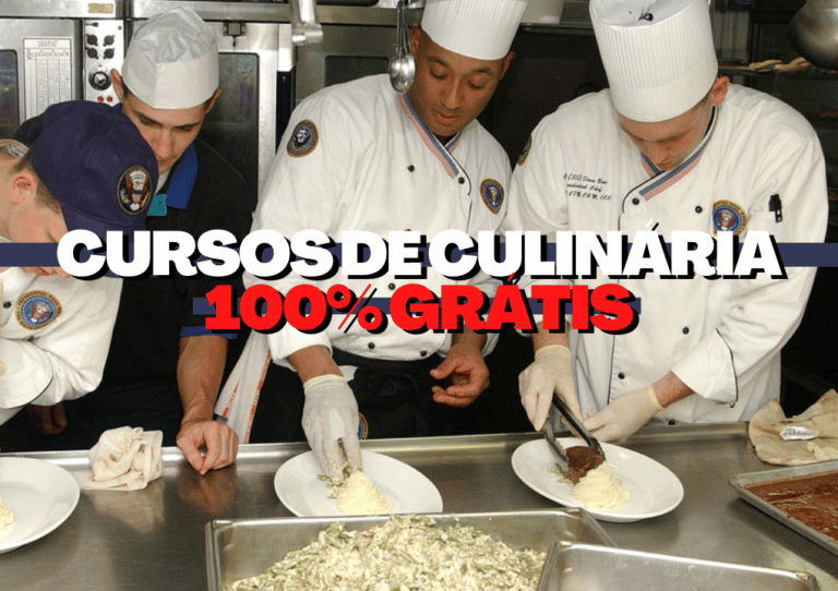 Cursos De Culinária 100% GRÁTIS: Veja Como Realizar Sua Inscrição