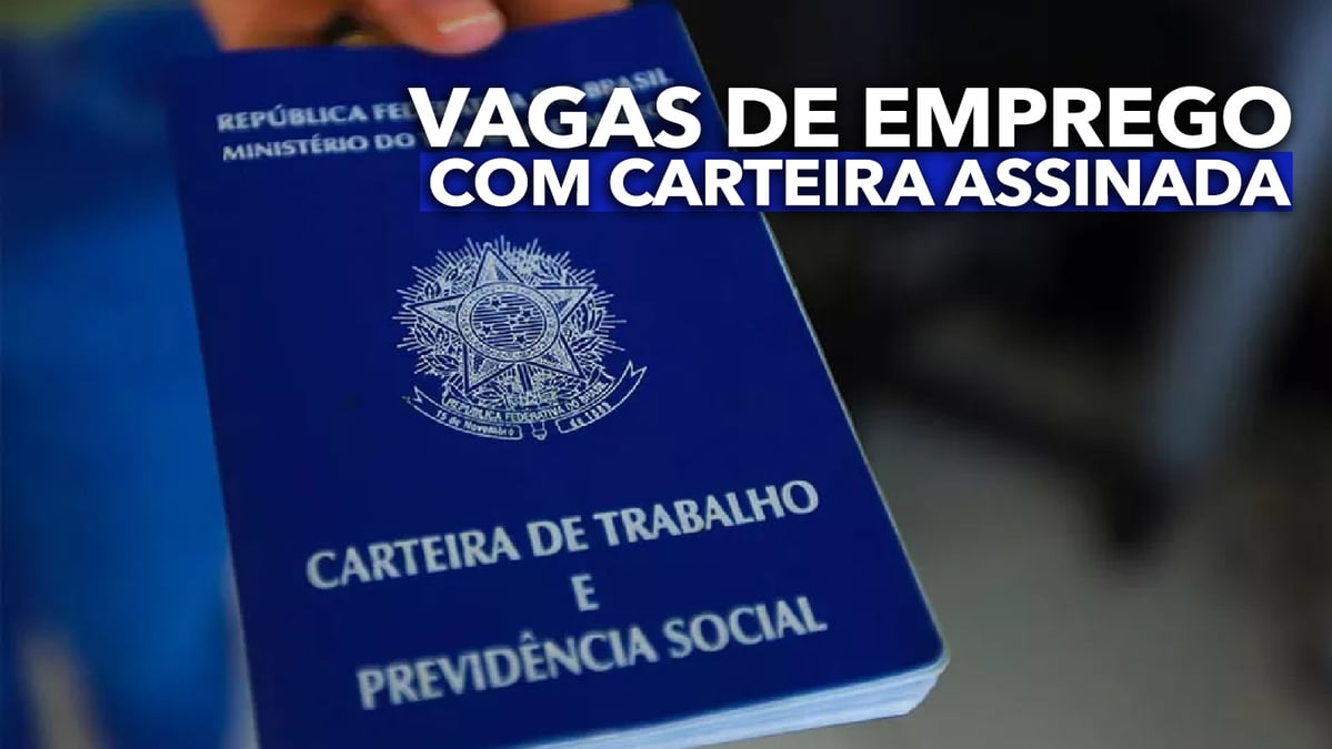 Fundação do Trabalho reúne 2,7 mil vagas de emprego com carteira assinada; veja como se candidatar