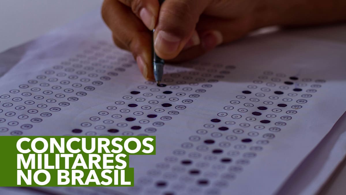 Concursos MILITARES No Brasil: 390 Vagas Disponíveis