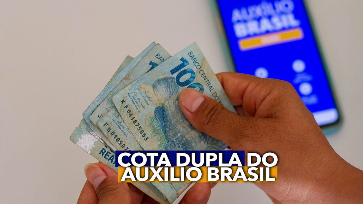 Cota DUPLA do Auxílio Brasil para famílias maiores?