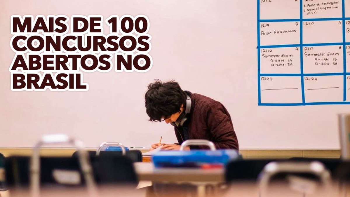 Mais De 100 Concursos Abertos No Brasil: Salários Podem Chegar A R$ 33 ...