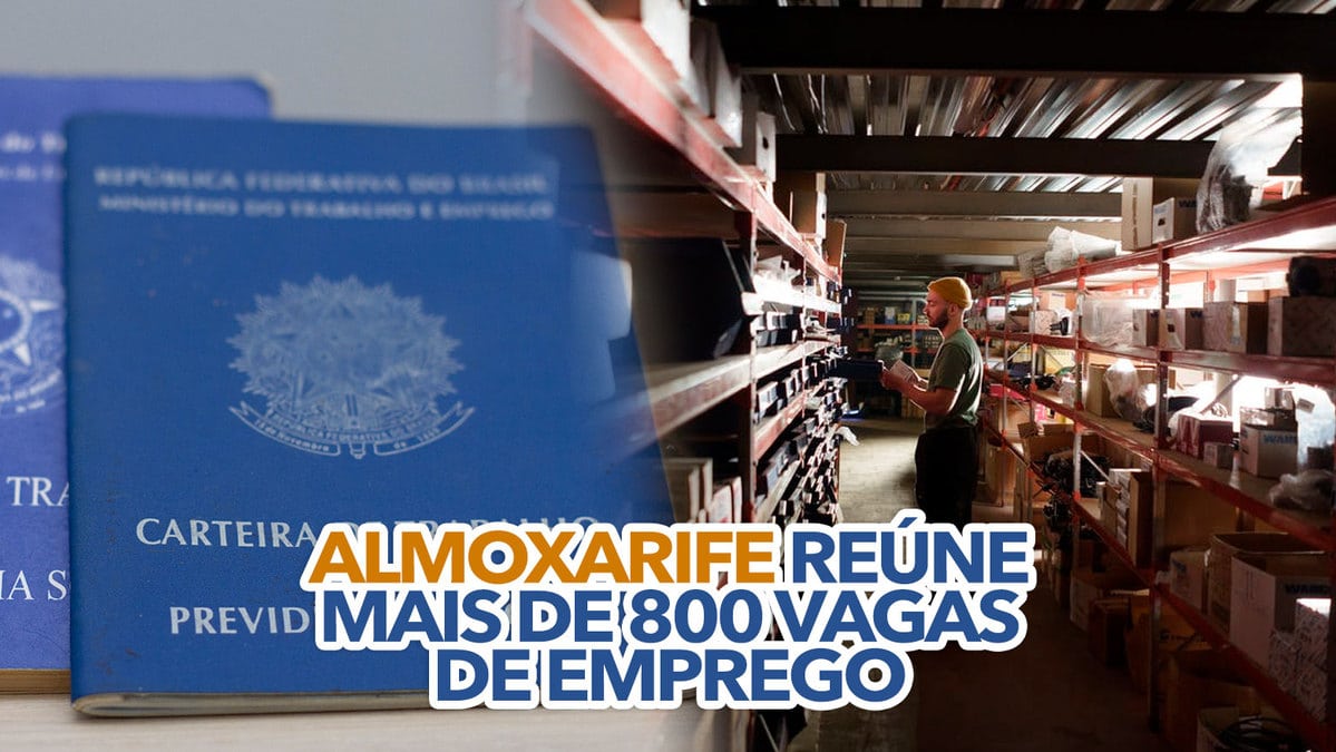 Vagas de almoxarife