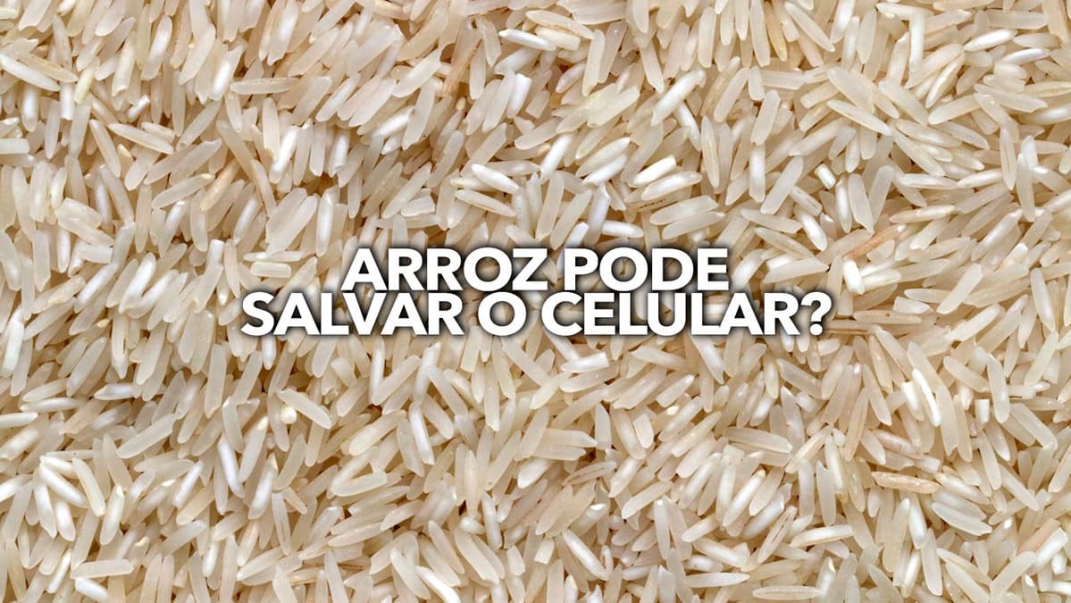 Mito ou verdade: o arroz realmente pode salvar um celular que caiu