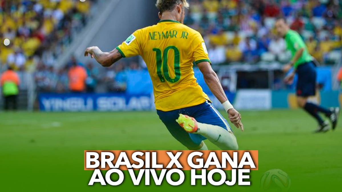 Brasil x Gana ao vivo HOJE: Novidades no time após Neymar passar por  atendimento médico