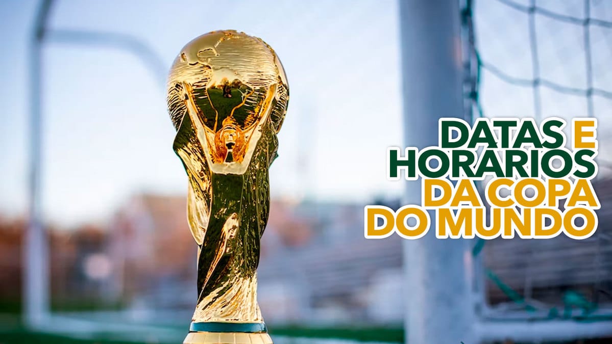 Confira as datas e horários dos jogos do Brasil na Copa do Mundo