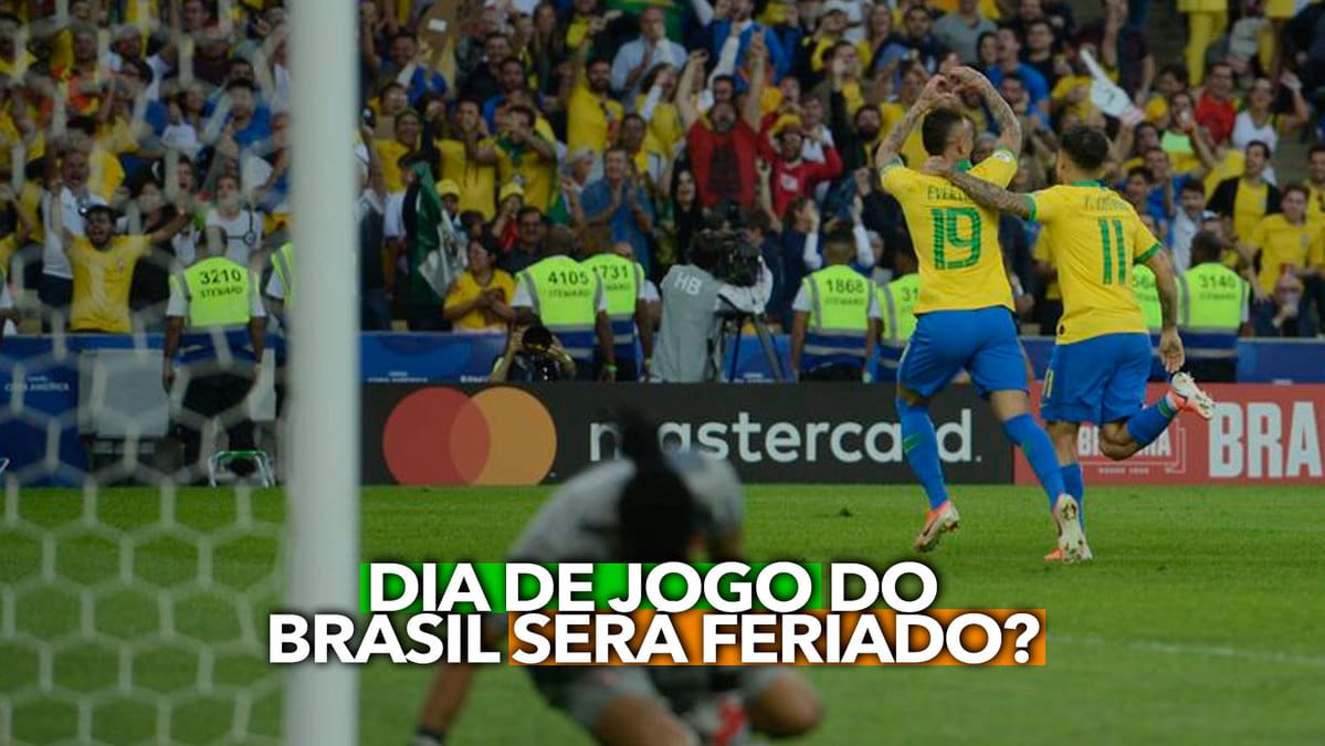 Dia de jogo do Brasil na Copa do Mundo será feriado no país?