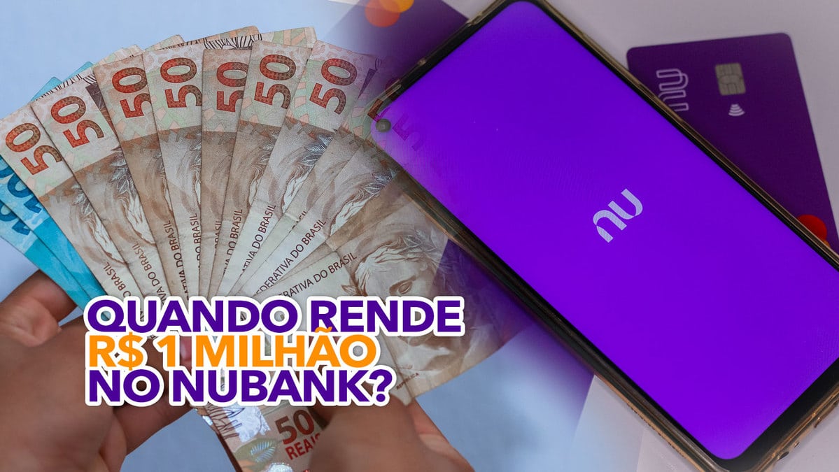 Quanto rende R$ 1 milhão Nubank