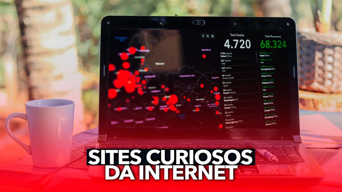 Conheça os sites mais curiosos da internet. Imagem: Divulgação