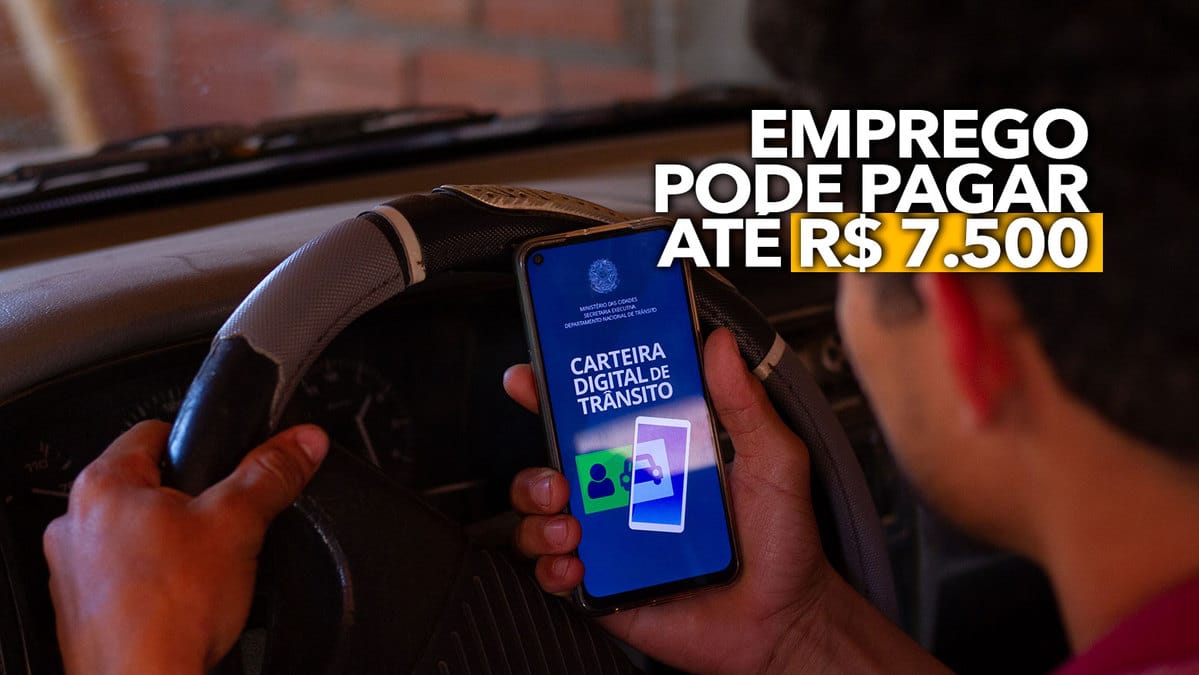 ESTE Emprego Pode Pagar Até R$ 7.500 Para Motoristas