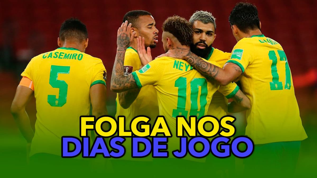 Jogos do Brasil na Copa do Mundo garantem folga obrigatória?