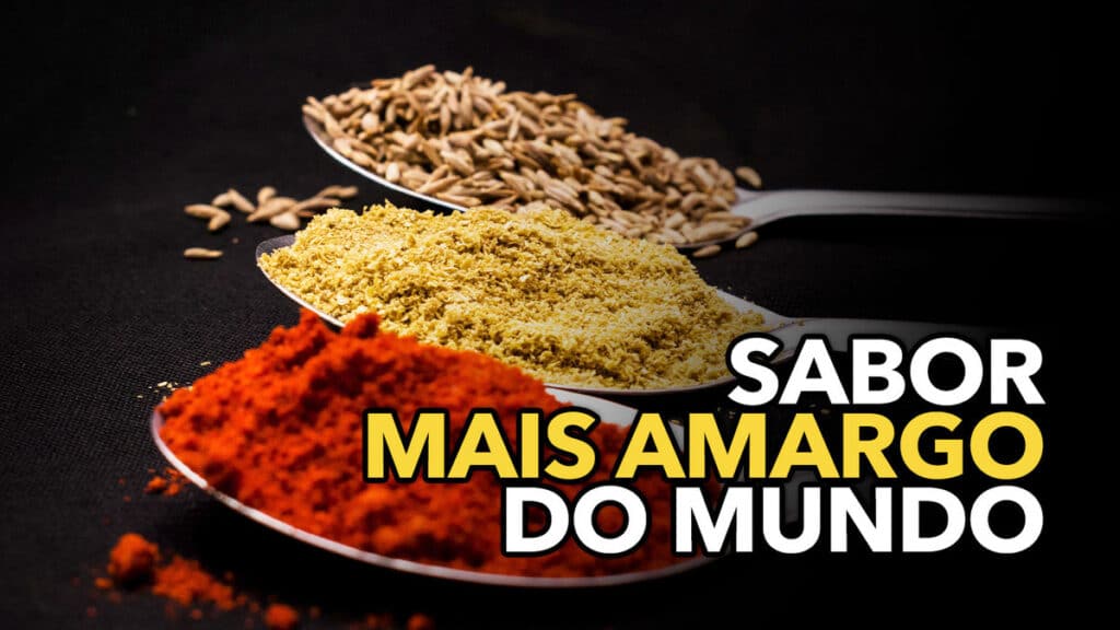 Você sabe qual é o sabor mais AMARGO do mundo? Ciência explica! Você sabe qual é o sabor mais AMARGO do mundo? Ciência explica!