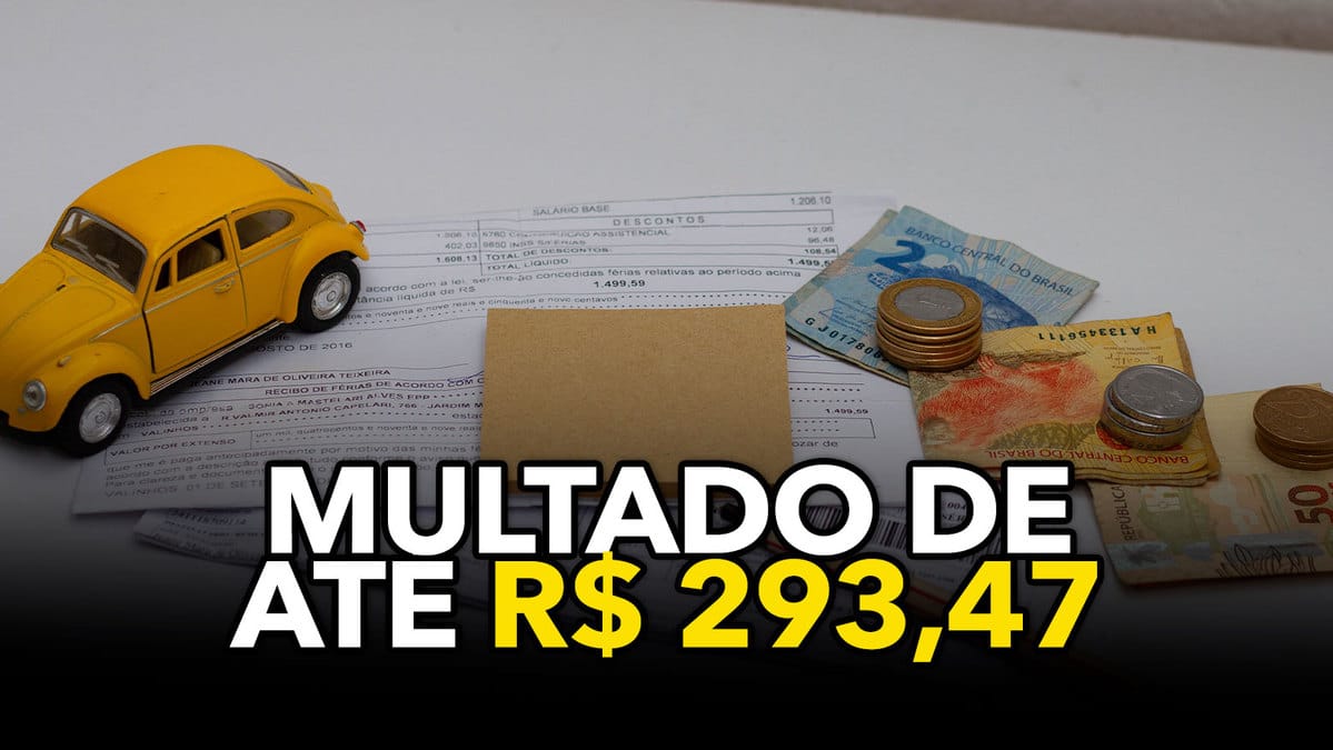 NÃO FAÇA ISSO: você pode ser multado em até R$ 293,47