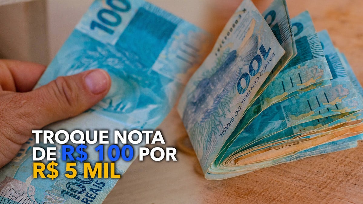 Conheça a nota de R$ 5 reais que pode ser comercializada por até R$ 3,5 mil  - Pensar Cursos