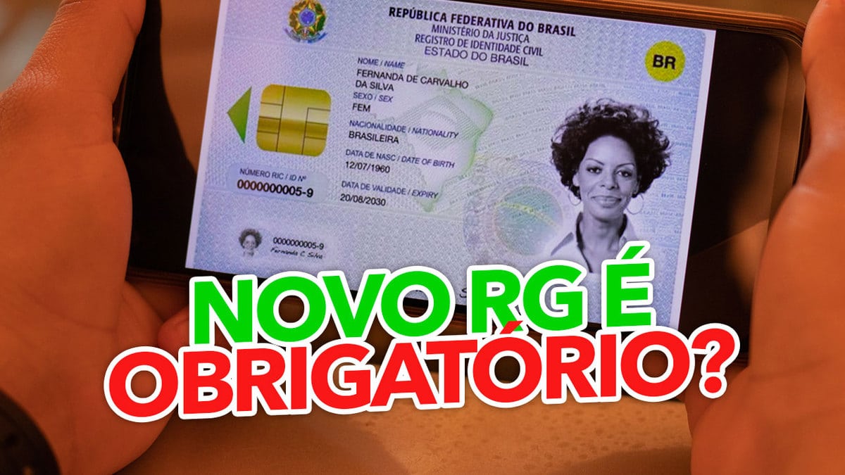 Novo RG é Obrigatório Para Todos Os Brasileiros? Como Faço Para ...