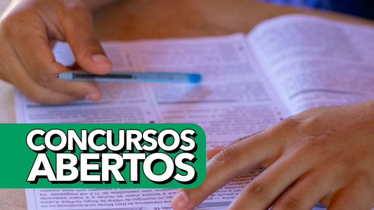 Concursos Com Inscrições ABERTAS Hoje: Milhares De Vagas Com Salários ...