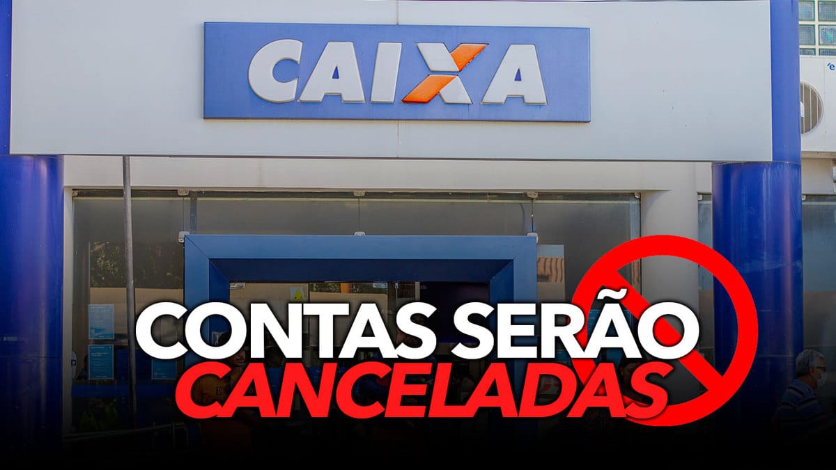 Serão canceladas