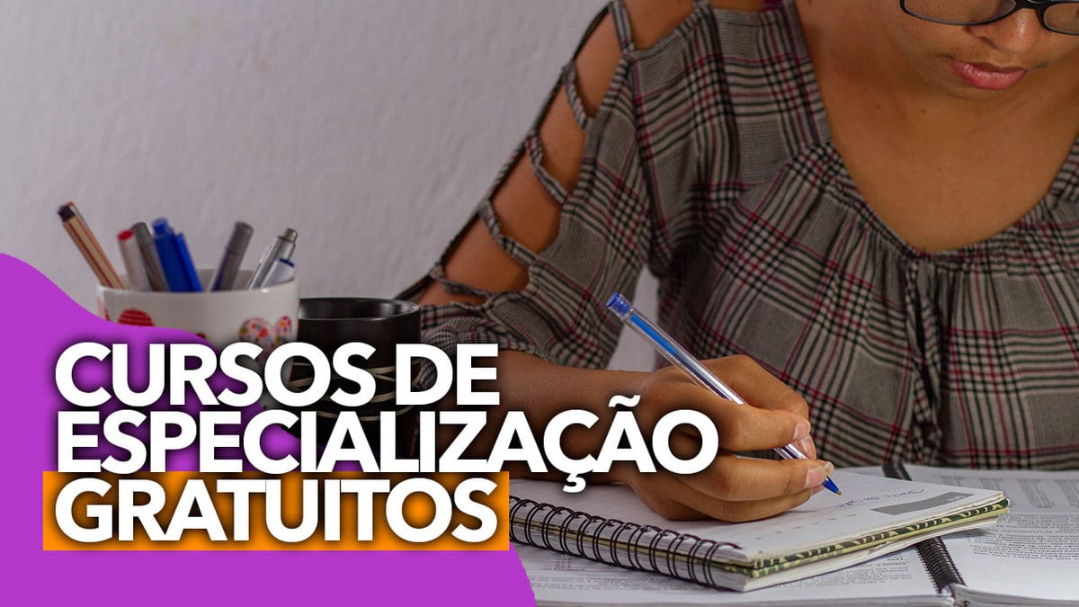 29 Cursos De Especialização GRATUITOS Estão Com Inscrições Abertas