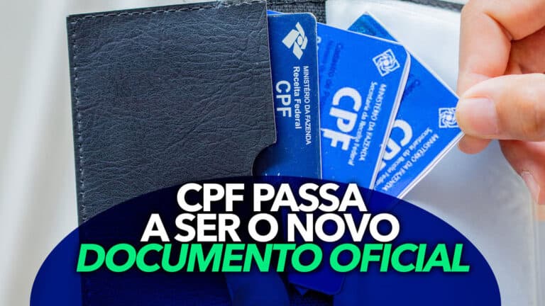 CPF Passa A Ser O Novo Documento Oficial Do Brasil E Substitui O RG Solicite Agora Mesmo