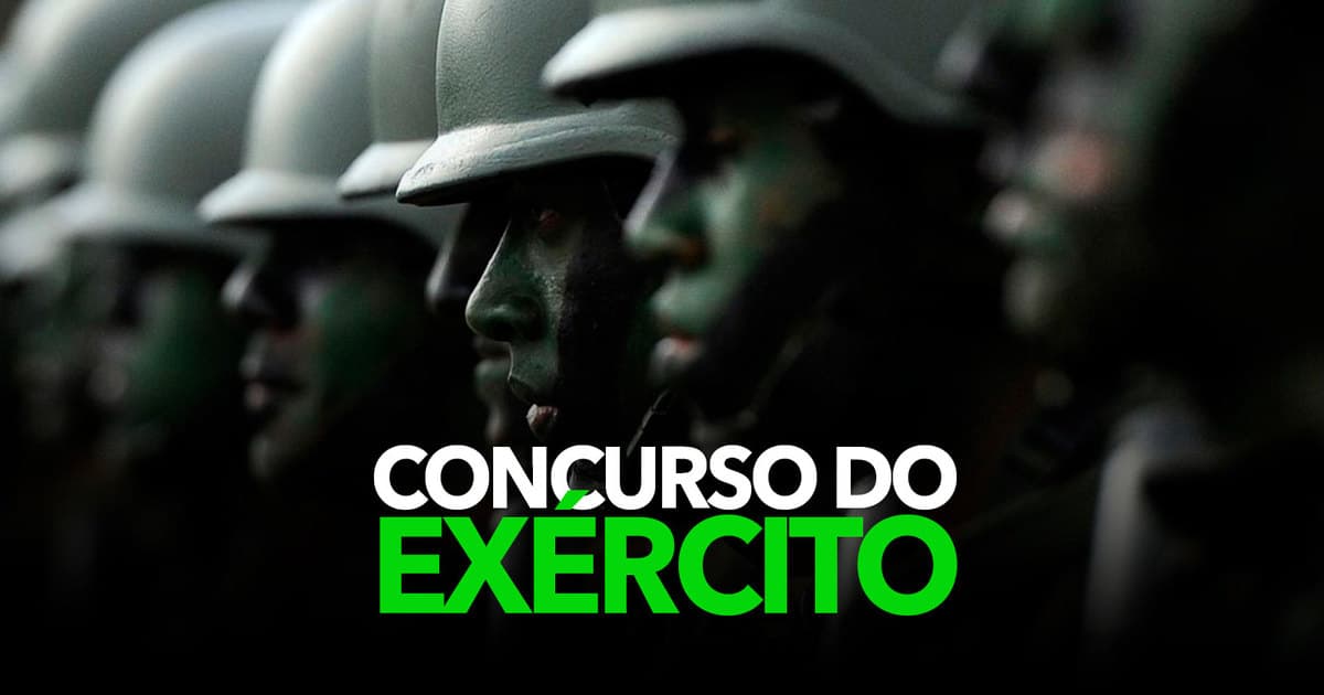 EXÉRCITO BRASILEIRO ABRE CONCURSO COM 1,5 MIL VAGAS DE NÍVEL MÉDIO