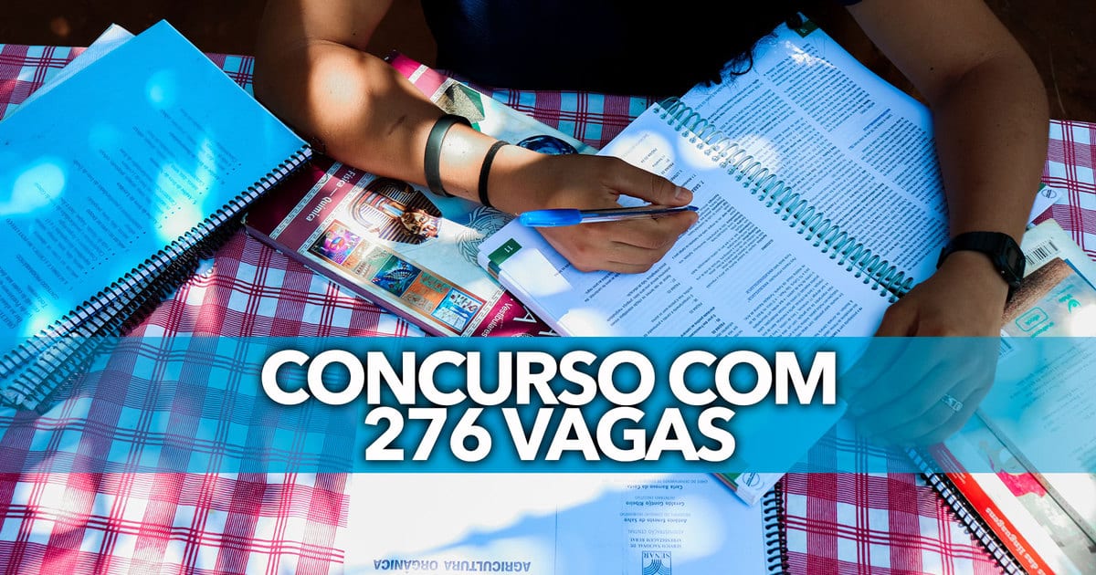 Concurso Com 276 Vagas E Salários De Até R$ 6 MIL; Inscreva-se