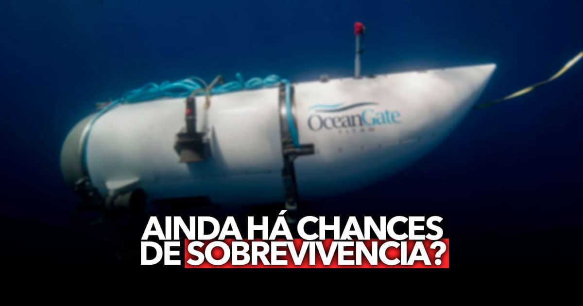 Submarino Titan DESAPARECIDO Após Visita Ao Titanic: Ainda Há Chances ...