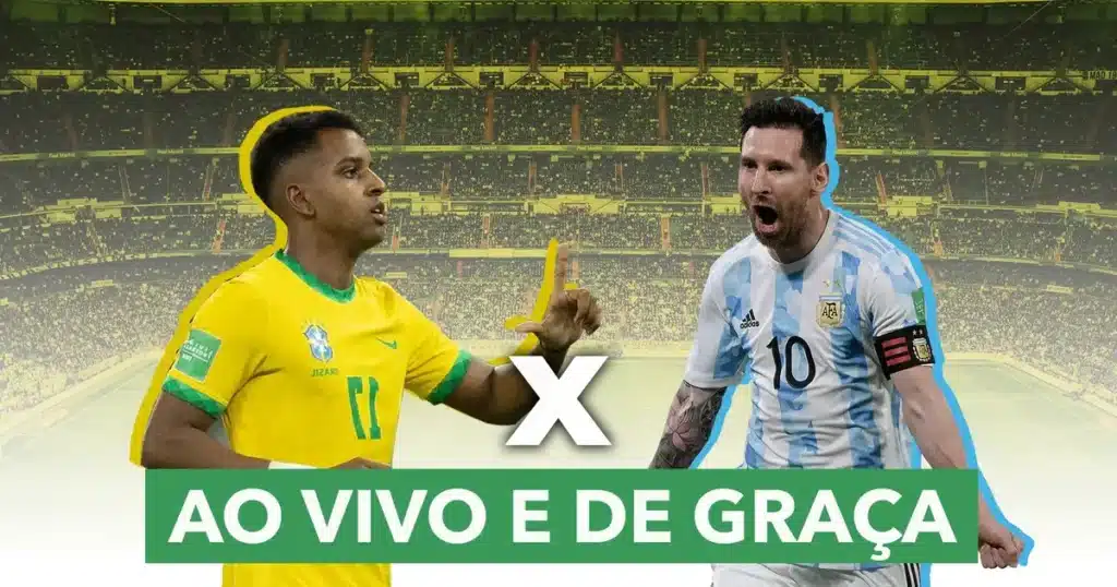 Como assistir Brasil x Argentina AO VIVO e de graça