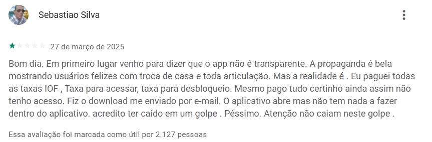 Avaliação Pix My Dollar.