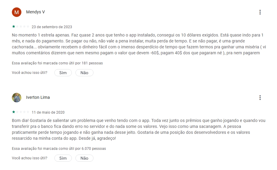 Aplicativo Big Time.