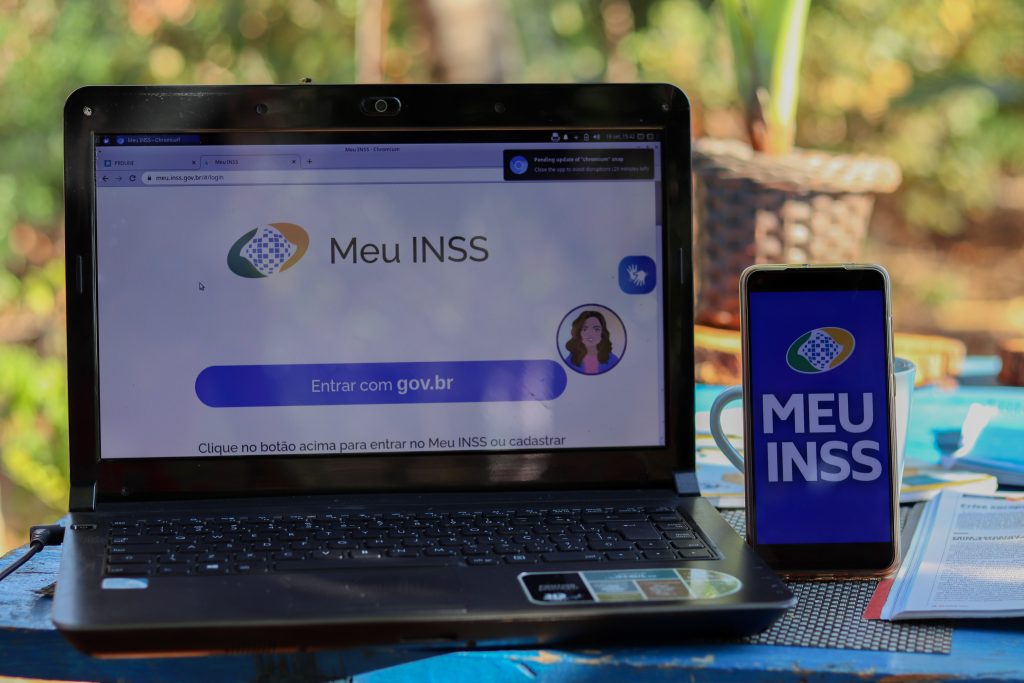 alterar a senha do Meu INSS