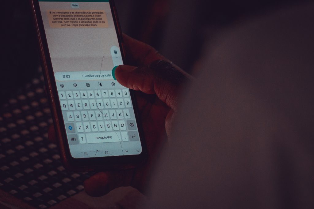Nova funcionalidade do WhatsApp. Crédito: @jeanedeoliveirafotografia / pronatec.pro.br